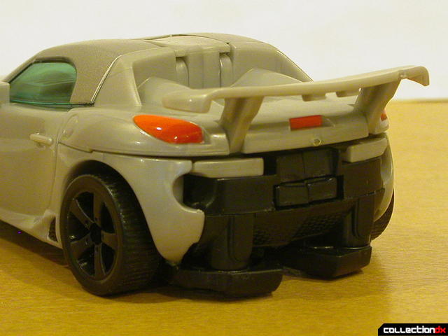 Final Battle Jazz- vehicle mode (back detail)