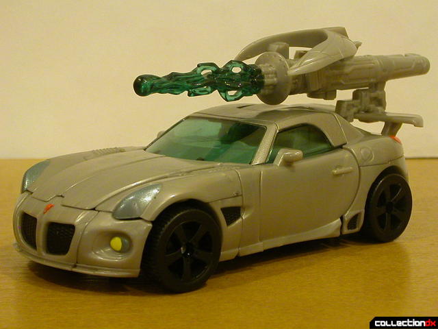 Final Battle Jazz- vehicle mode with plasma cannon attached