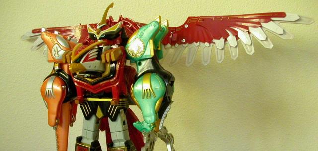 GaoRanger combination - Hyakujuu Gattai Gao Icarus