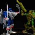 Optimus Primal vs. Megatron