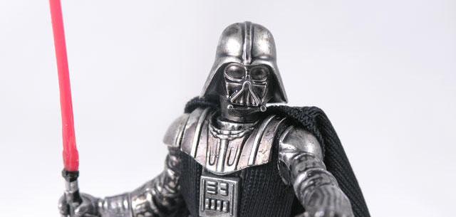 Titanium Die-Cast Darth Vader (Vintage Finish)