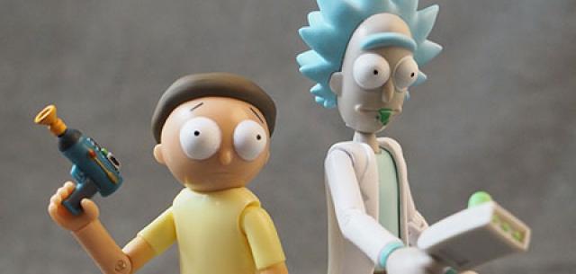 Rick and Morty Series 1 action figures from Funko