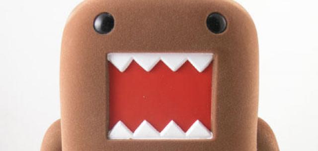 Domo Flocked Vinyl Figure