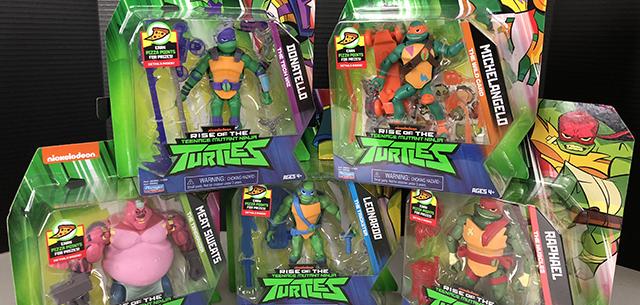 Rise of the Teenage Mutant Ninja Turtles from Playmates