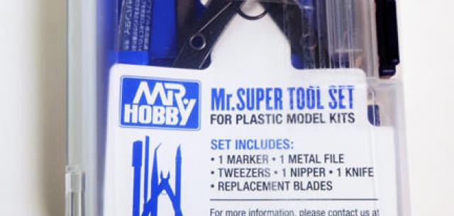 Mr. Hobby Tools - Mr. Super Tool Set For Plastic Model Kits