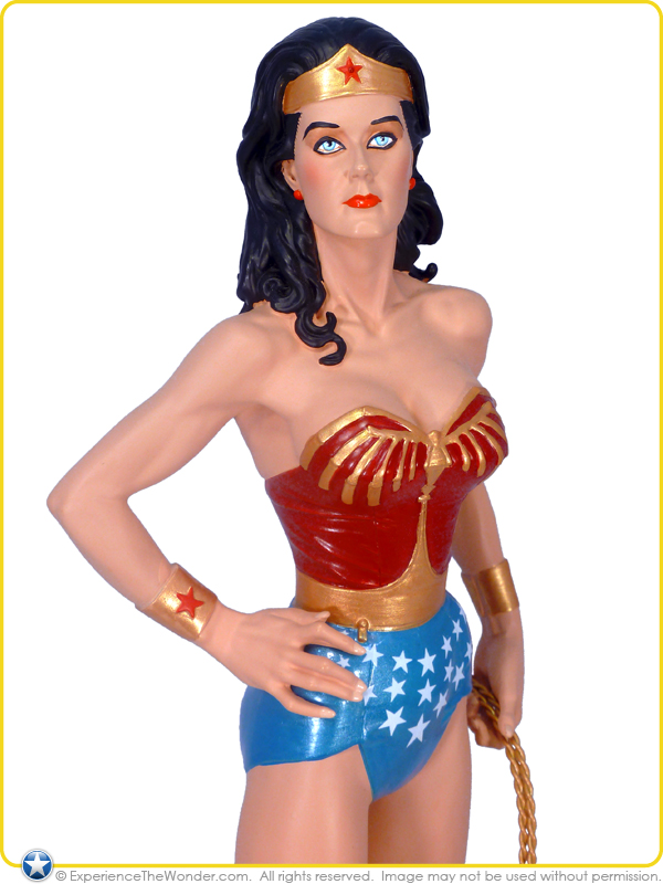 DC Direct Partners With Lynda Carter To Create Deluxe Wonder Woman Statue