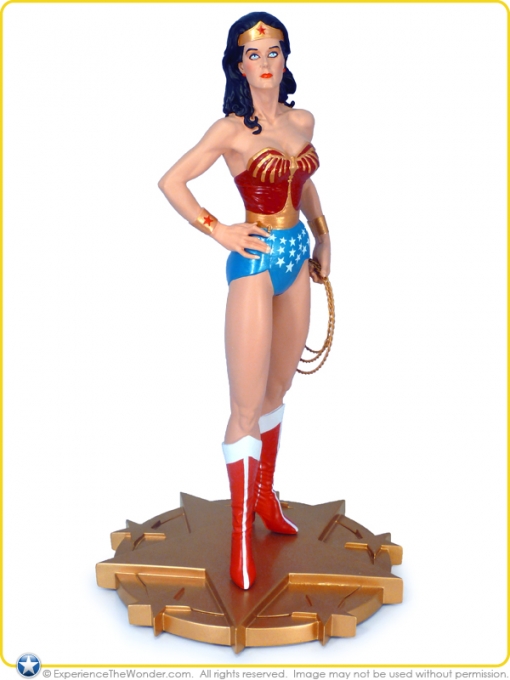 DC Direct Partners With Lynda Carter To Create Deluxe Wonder Woman Statue