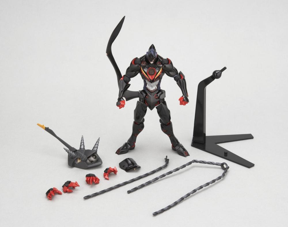 Revoltech Lazengann (Gurren Lagann) and Revoltech Toro – New Faces Limited Edition (Doko✧Demo✧Issyo) from Organic Hobby
