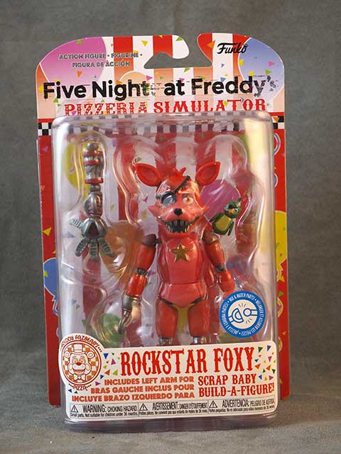 rockstar foxy funko action figure
