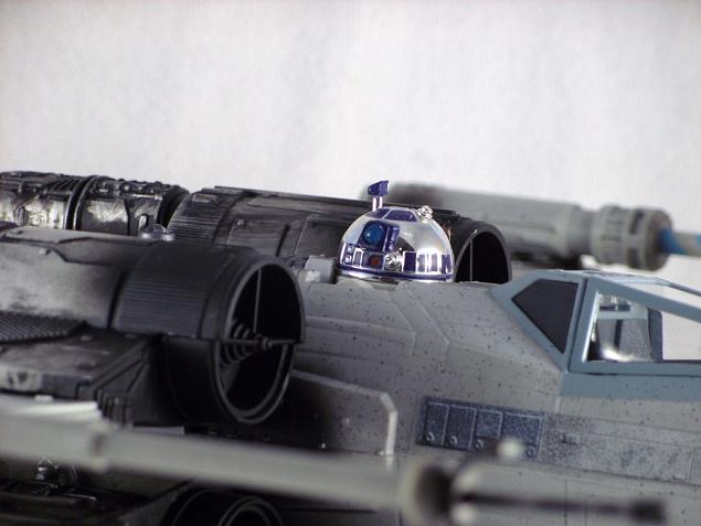 Luke Skywalker's X-Wing Fighter with R2-D2