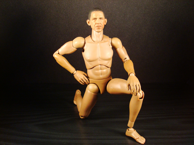 African American A.K.A. "Naked Obama"