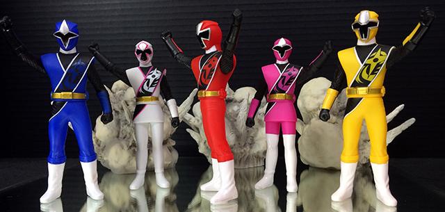 Sofubi Hero Candy Toy Shuriken Sentai Ninninger