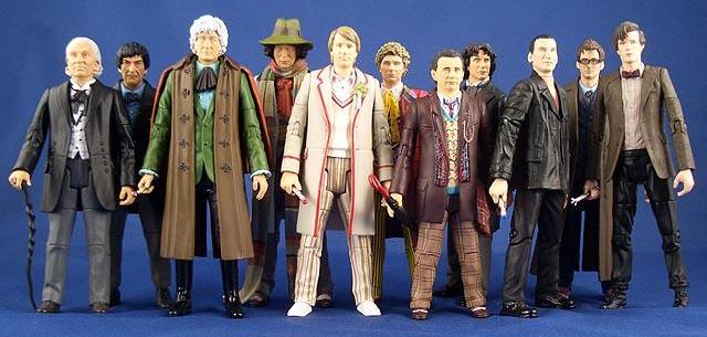 Eleven Doctors Figure Set