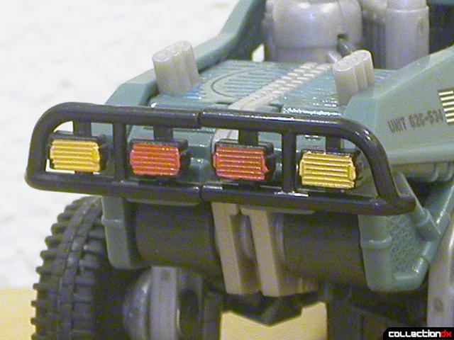 Autobot Landmine- vehicle mode (back bumper detail)