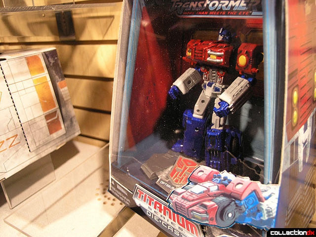 Titanium Transformers Optimus Prime