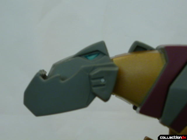 Dinobot Grimlock- beast mode (head detail, eyes normal)
