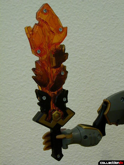 Dinobot Grimlock- robot mode (sword with flame details retracted)