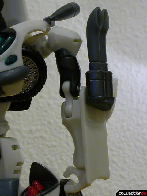 Autobot Jazz- robot mode (left arm detail)