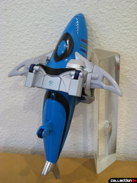 Transforming Fury Megazord Set- Cyan Shark (bottom detail)