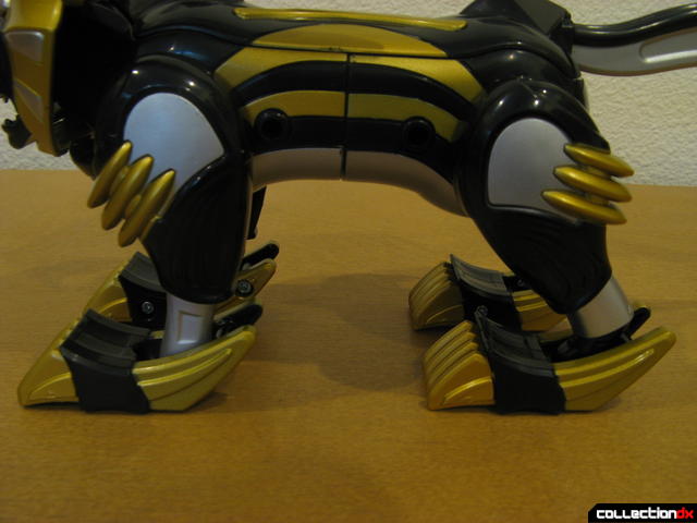 Transforming Fury Megazord Set- Lion (legs detail)