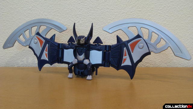 Transforming Fury Megazord Set- Violet Bat Spirit Zord (front)