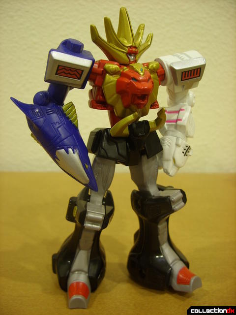 Retrofire Wild Force Megazord posed (3)