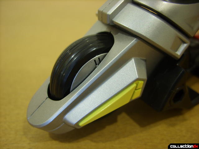 Kamen Rider Blank Knight with Advent Cycle (front wheel detail)