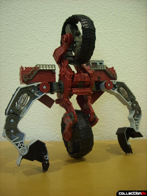 Voyager-class Decepticon Demolishor- robot mode (back)