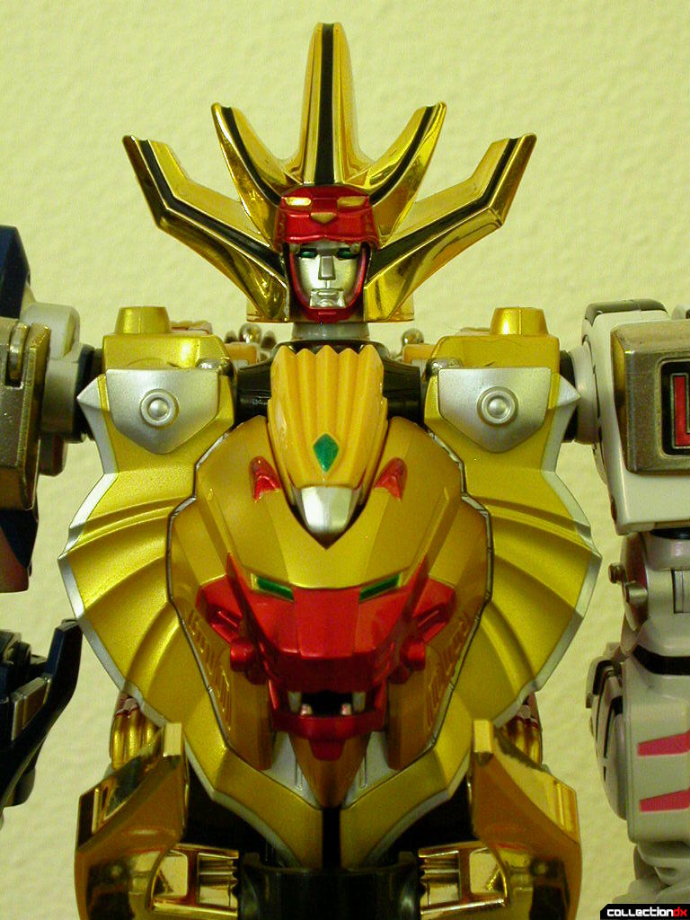 Hyakujuu Gattai Gao King- front torso detail