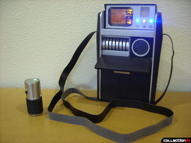 Classic Science Tricorder (with lights and Science Scanner on)