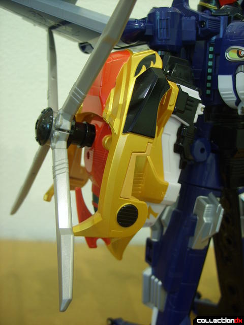 Engine Gattai Seiku-Oh (right arm detail)