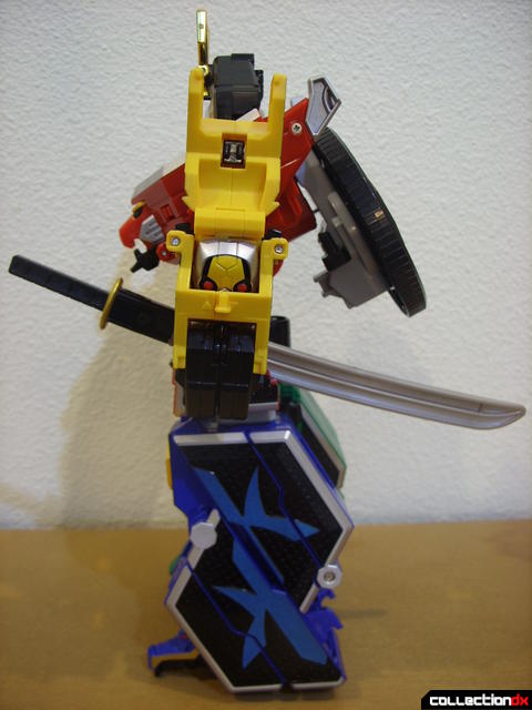 DX Samurai Gattai Shinken-Oh (left profile)
