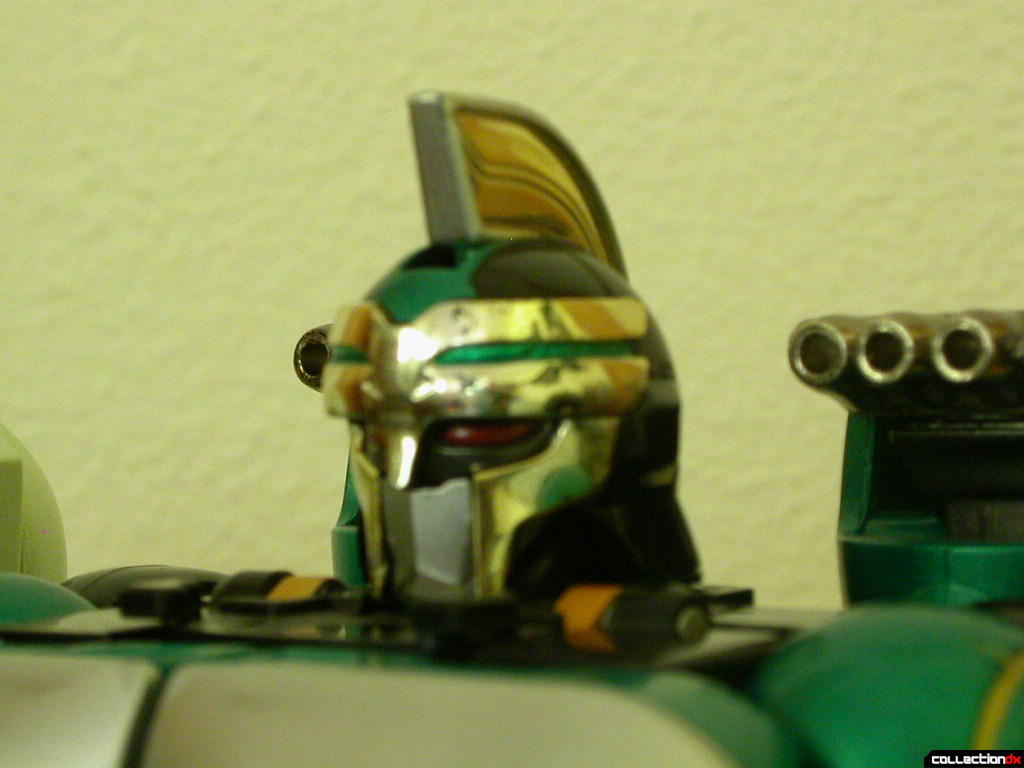 Hyakujuu Gattai Gao Muscle - head detail