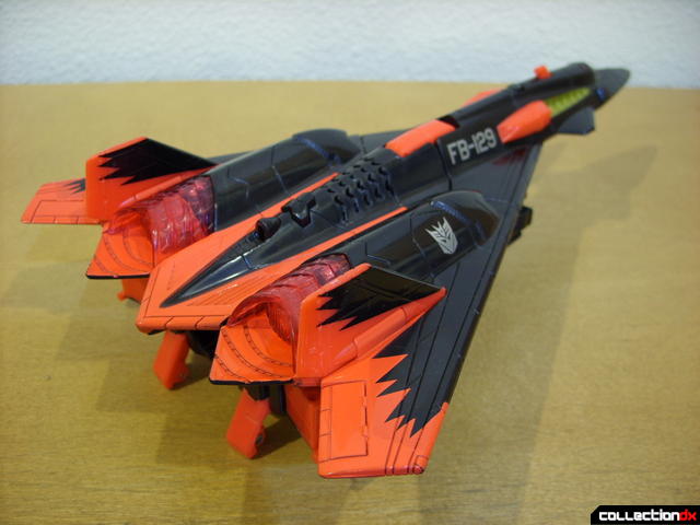 Decepticon Skyfall- vehicle mode (back)