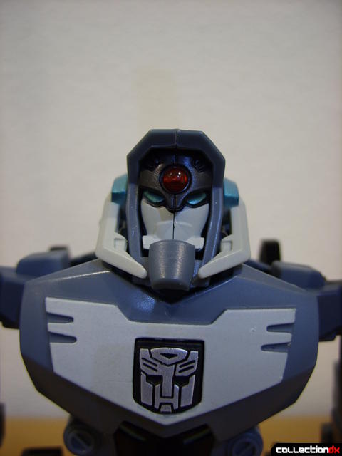 Animated Voyager-class Decepticon Shockwave (Autobot head and logo)