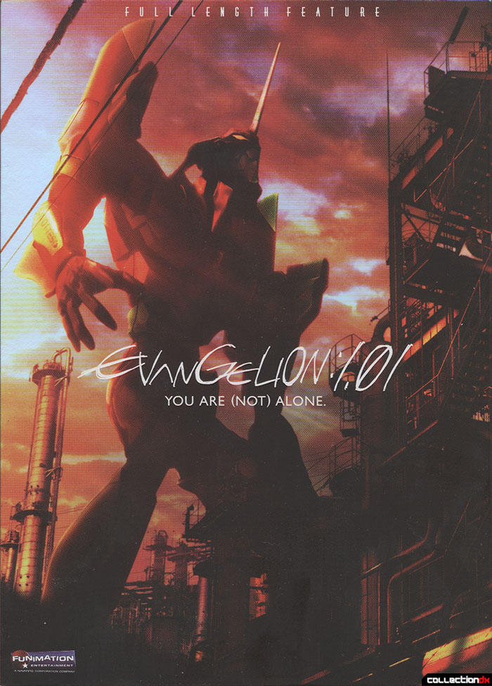 DVD cover- 'Evangelion 1.01- You Are (Not) Alone'