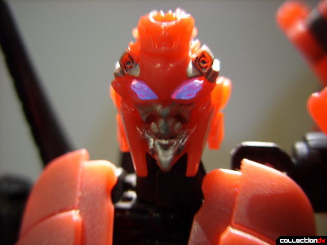 RotF Deluxe-class Autobot Arcee- robot mode (lookin at ya, eyes lit from behind)