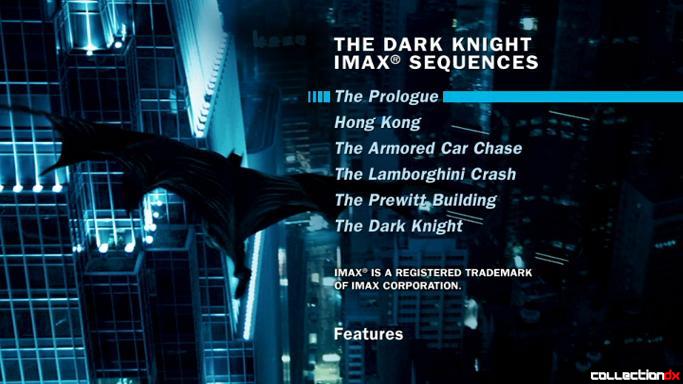 The Dark Knight IMAX Sequences