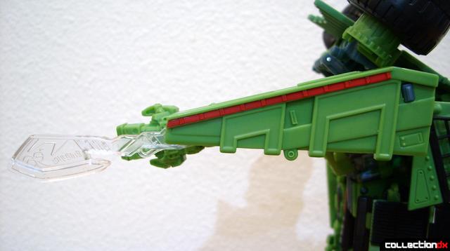 RotF Voyager-class Decepticon Long Haul- robot mode (sword extended)