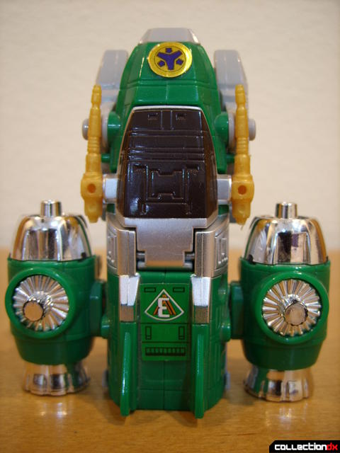 Deluxe Lightspeed Megazord- Aero Rescue-3 (dorsal profile)