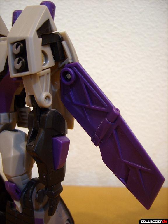 Voyager-class Decepticon Blitzwing- robot mode (left arm)