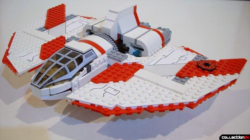 T-6 Jedi Shuttle- landing mode (front)