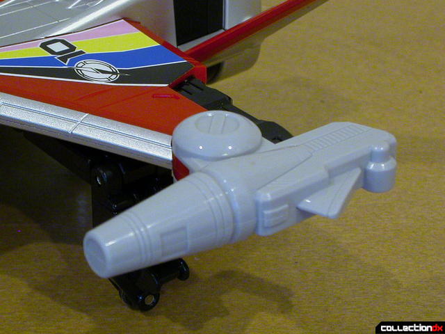 Gougou Jet- wing cannon detail (left)