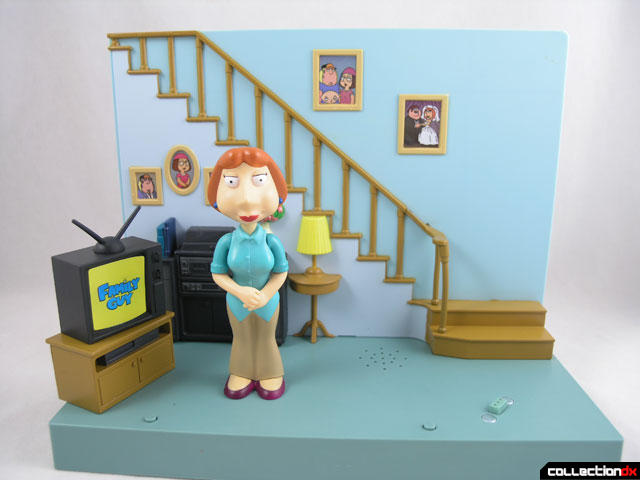 family guy living room playset