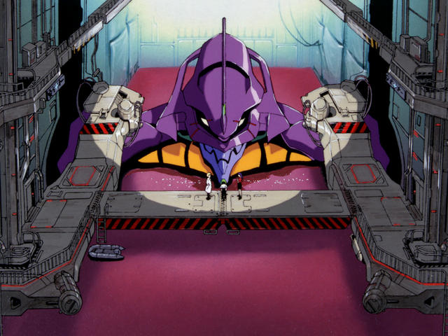 Evangelion Unit-01 in cryostasis