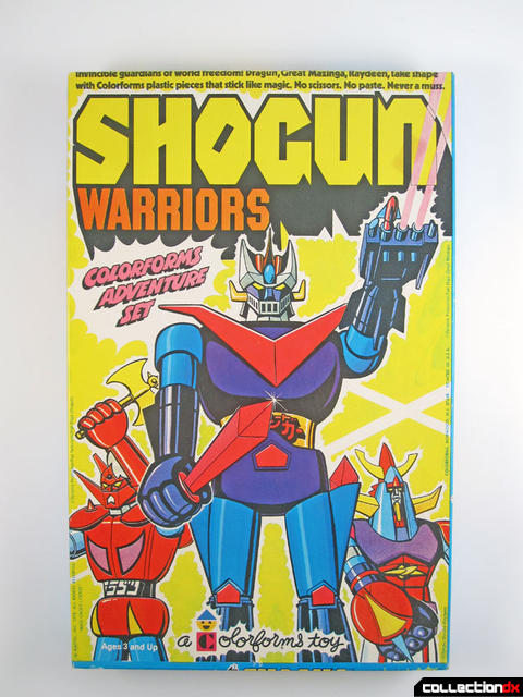 Shogun Warriors Colorforms Adventure Set