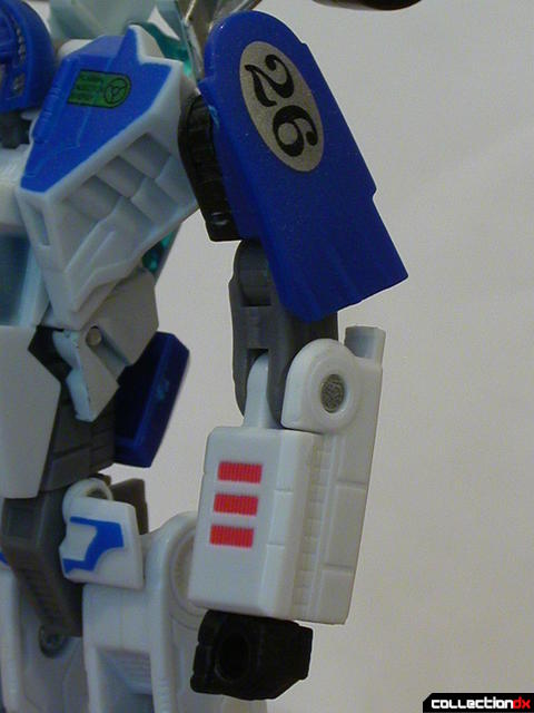 Autobot Mirage- robot mode (arm detail)