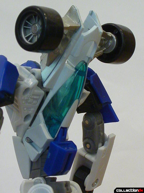 Autobot Mirage- robot mode (back upper torso detail)