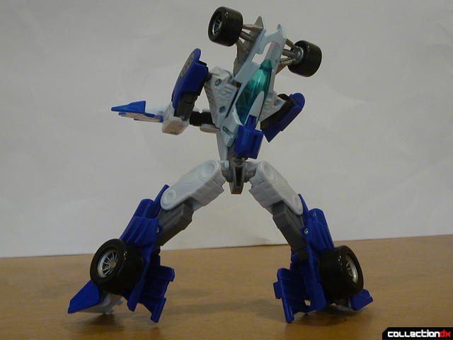 Autobot Mirage- robot mode posed (back1)