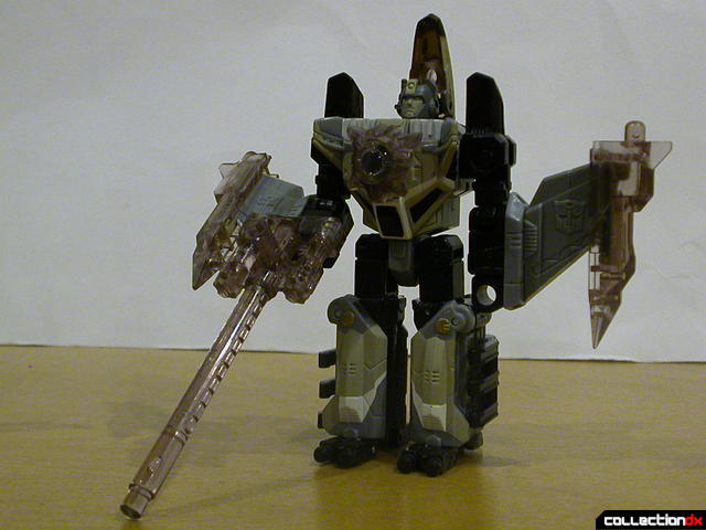 Autobot Skyblast- robot mode (equipped with Energon accessories)